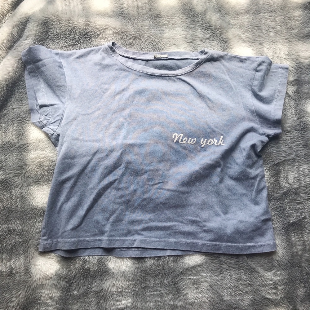 Brandy Melville “New York” crop top